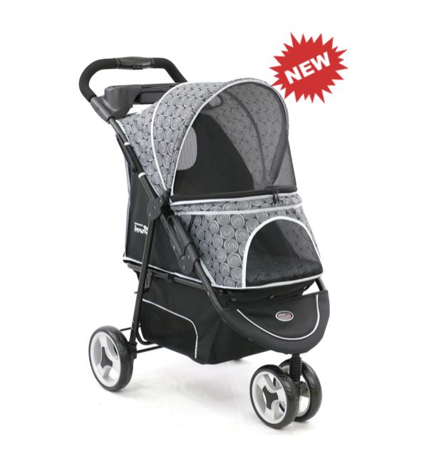 Pet stroller  <b>ALLURE</b> ONYX in stock