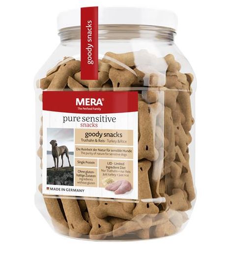 MERADOG GoodySnack Turkey & Rice 600g