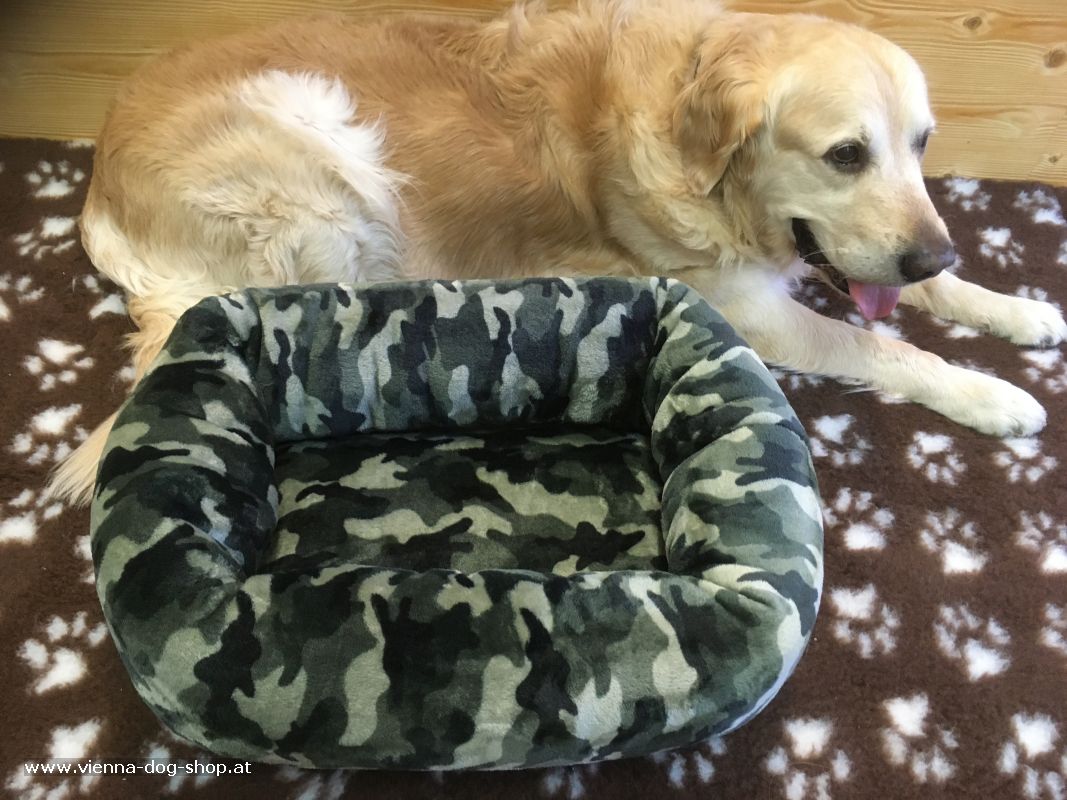 Snuggle bed CAMOUFLAGE, Small