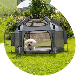 PETY mobile playpen, for small dogs