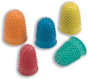 Rubber stripping thimble 1 piece