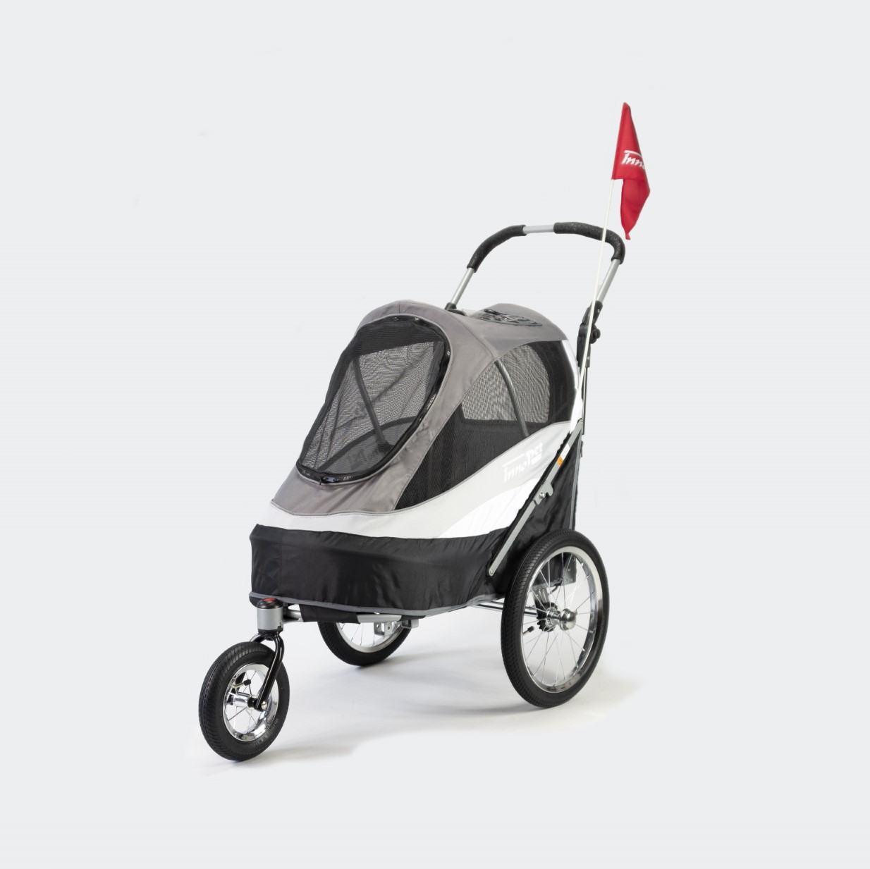 Pet stroller <b>Sporty Trailer</b> for bicycle, air wheels